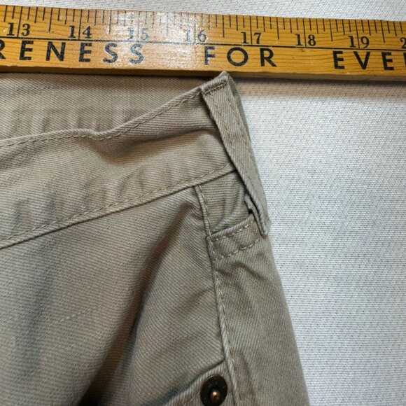 Levi's Mens 559 Khaki Straight Jeans Size 34x30 Tan Relaxed Casual Classic - Picture 6 of 10